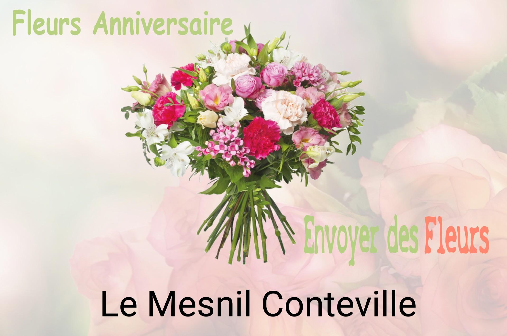 Bouquet de fleurs d’anniversaire livré à Le Mesnil-Conteville